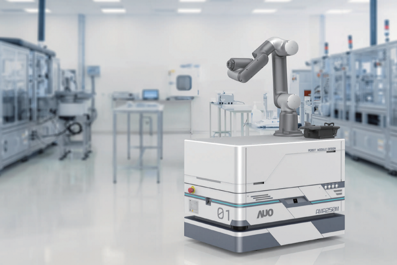 wepoker微扑克整合AI人工智慧、IoT物聯網與Cloud雲端平台服務，開發模組化AMR 250M自主移動機器人，滿足多元自動化生產需求，在智慧工廠中扮演著串接和搬運的角色